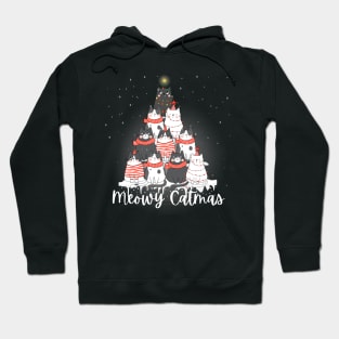 Meowy Catmas Tree Hoodie